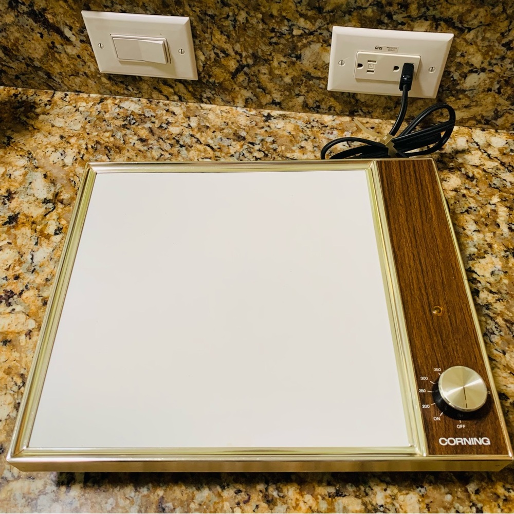 VTG CORNING TABLE RANGE WARMER E-1310